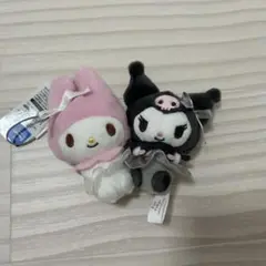 サンリオ マイメロディー マイメロ クロミ マスコット キーホルダー