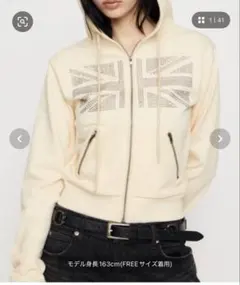 完売品》LAGUA GEM UNION JACK フーディ グレー - メルカリ