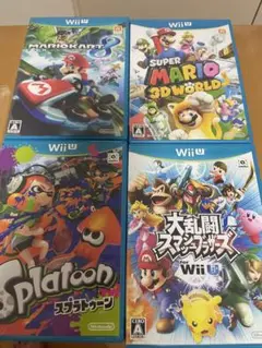 Wii U ゲーム 4本セット