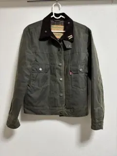 Levi’s Barbour Type2 ワックス トラッカー ジャケット S
