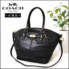 美品Coach コーチエルゴ パテントレザー プリーツサッチェル 