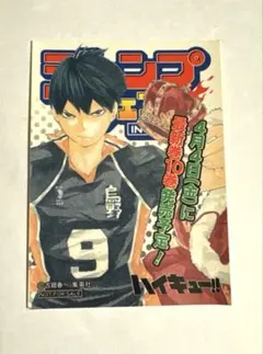 ハイキュー‼︎ ジャンプフェア in アニメイト 2014 影山飛雄 ステッカー