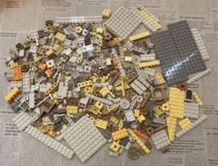 LEGO正規品　ブロックパーツ イエロー、ベージュ系　約270g