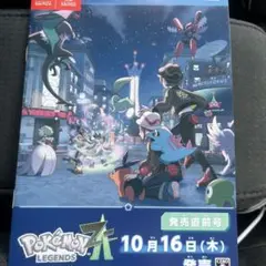 色違いミライドンとコライドンをもらった際の付属のパンフレット