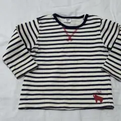 SIMPLE FREE ストライプ長袖カットソー 95