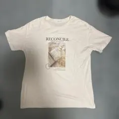 Honeys ハニーズ 半袖 Tシャツ 白 プリント Mサイズ