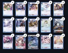 最安値　ユニオンアリーナ　紫　アンティーカ　デッキパーツセット 2025年最新】アンティーカ デッキ ユニオンアリーナの人気