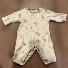 動物柄ロンパース