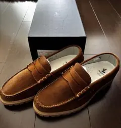 Shoe & Co. for LENO モカシン26cm キャメル