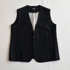 THE RERACS Vネック ベスト グレー スーツ ジレ ザリラクス48 - メルカリ