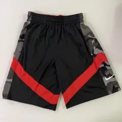NIKE ナイキ バスケットボール ハーフパンツ バスパン 黒×赤×迷彩 L