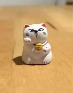 招き猫 置物 ミニチュア 陶器