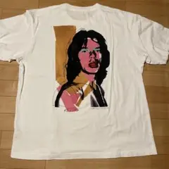 ミックジャガー　アンディウォーホル　Tシャツ