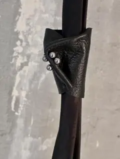 leather tie ring