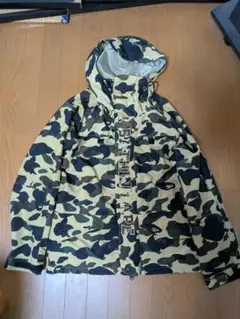 初期型A BATHING APE エイプ 猿 迷彩 スノボジャケット キムタク着