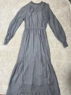 マーキュリーデュオ　シフォンマキシワンピース