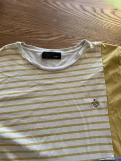 ALDIES アールディーズ 切り替えボーダー Tシャツ マルチカラー サイズLのサムネイル