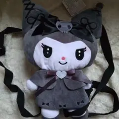 ✨新品／真夜中のメロクロ／ クロミ／ ぬいぐるみリュック／ グレー ✨