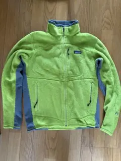 patagonia R2 フリース S 蛍光グリーン パタゴニア