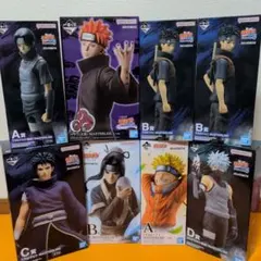 一番くじ　NARUTO　フィギュア　うちはイタチ　はたけカカシ　うずまきナルト