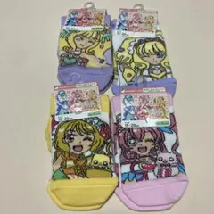 デリシャスパーティープリキュアキッズ靴下4足セット