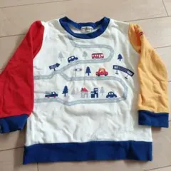 Hot Biscuit 車デザイン トレーナー 100