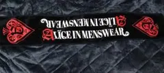 alice in menswear マフラータオル