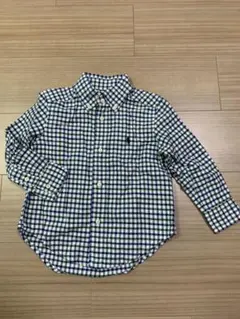 ラルフローレン 長袖シャツ　チェック　90センチ