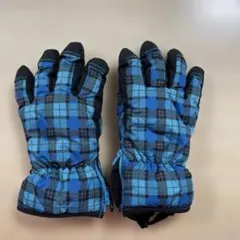 スノーグローブ　チェック柄　140cm