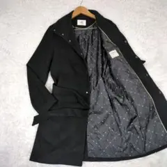 美品【イタリア製 GIGATEX】タケオキクチ　ベルテッドロングコート　Lサイズ