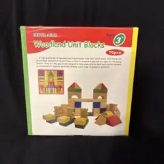 【新品未開封】つみき Woodland Unit Blocks 70pcs