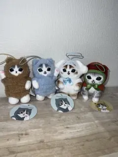 mofusand プライズ品　ぬいぐるみ　4体セット