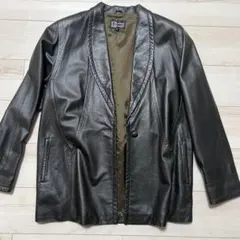 Leather Concept ブラックレザージャケット S