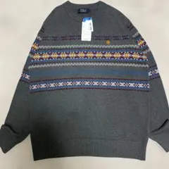POLO ノルディック柄 春ニットトップス新品未使用‼️美品セーター‼️