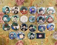 ヒロアカ 緑谷出久 缶バッジ 色々 22個セット