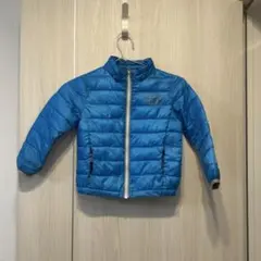 青キルティング中綿コート 110cm