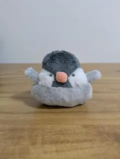 文鳥　ぬいぐるみ　ハンドメイド　文ちゃん