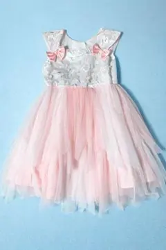 【最終セール】Jona Michelle キッズドレス110cmピンクチュール
