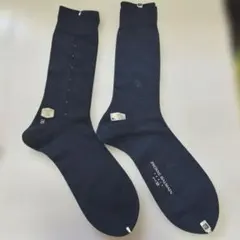 メンズビジネスソックス サイズ25センチ　紺色