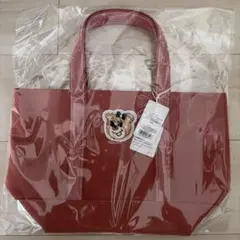 ラブラリーバイフェイラーオールドテディワッペントートピンク大LL