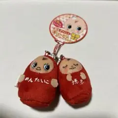 福岡限定 めんたいこ ぬいぐるみストラップ 明太子ツインズ