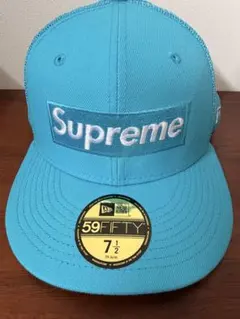 Supreme New Era キャップ ブラウン 7 2/1 - メルカリ