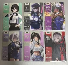 勝利の女神 NIKKE キャラクターカード 6枚セットのサムネイル