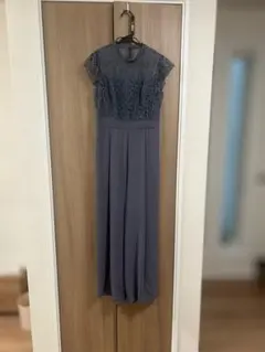 Aimer オールインワン パンツドレス ブルーグレー M