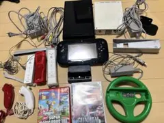 Wii U 本体ブラック Wii本体付属品セット
