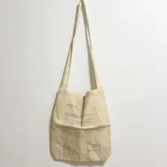 モモナチュラル　創立25周年オリジナルデザイン　コットンバッグ　アイボリー