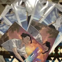 セガラッキーくじ　呪術廻戦 明昼の刻 黄昏の刻 F賞　クリアファイル夏油傑　2種