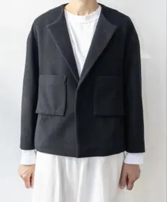 ゴーシュ　プレスウール　ノーカラージャケット 2025年最新】gauche ノーカラージャケットの人気アイテム - メルカリ