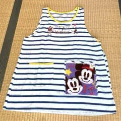 保育士エプロン　ミッキー　MーL