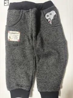 スヌーピー　ボトムス　裏起毛　90センチ